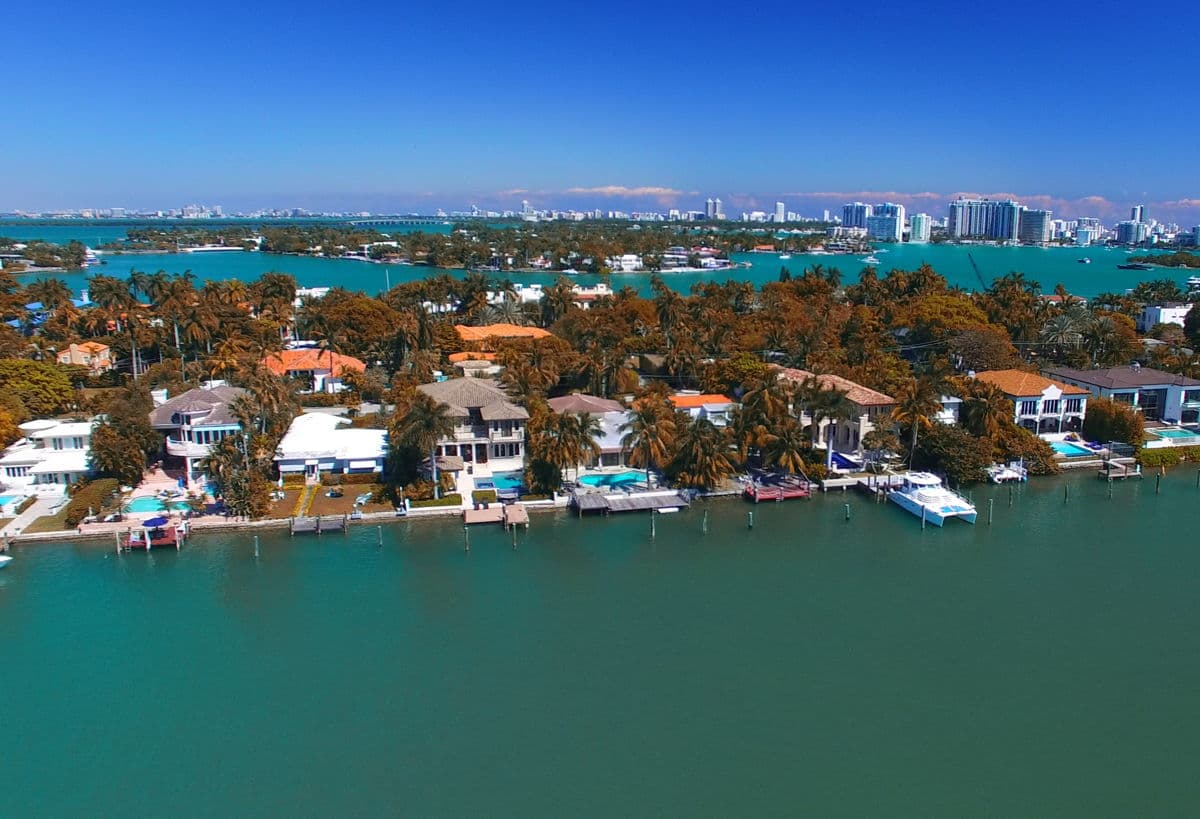 skyview of SUNSET ISLANDS